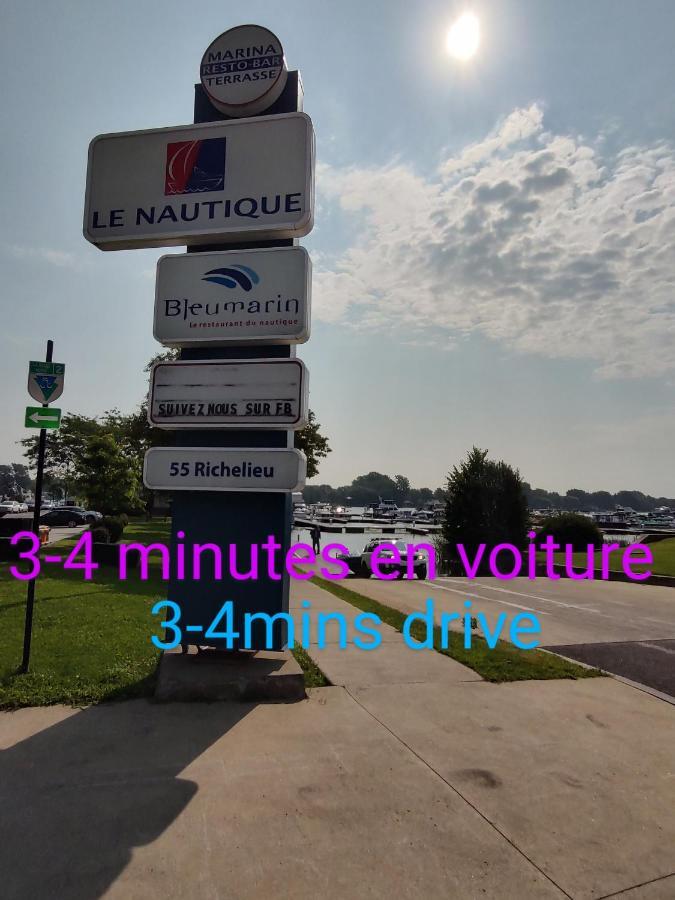 Welcome To Airbnb Saint-Jean-sur-Richelieu Exteriör bild